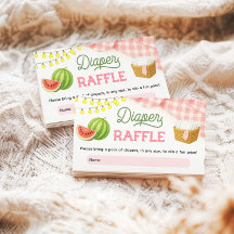 Rosa BBQ Baby Shower Diaper Raffle