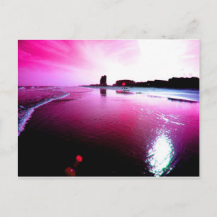 Rosa Beach Vykort
