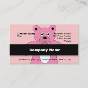 Rosa Bear Visitkort