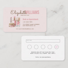 Rosa Beauty Aesthetics Loyalty & Visitkort