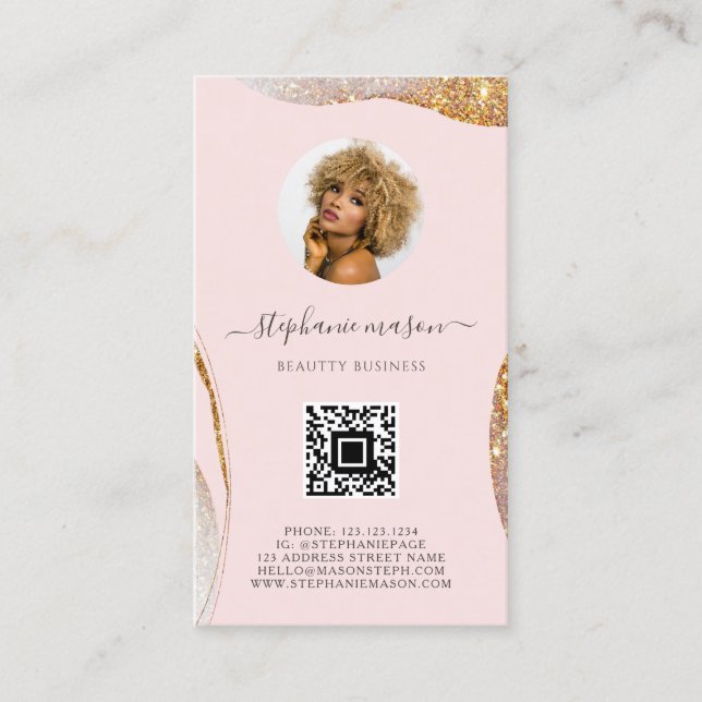 Rosa Beauty Esthetician Social Media Business (Framsida)