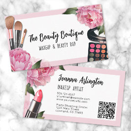 Rosa Beauty Makeup Artist Visitkort