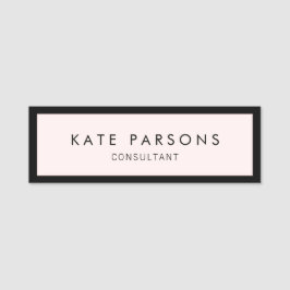 Rosa Beauty Spa Namn bricka Namnbricka