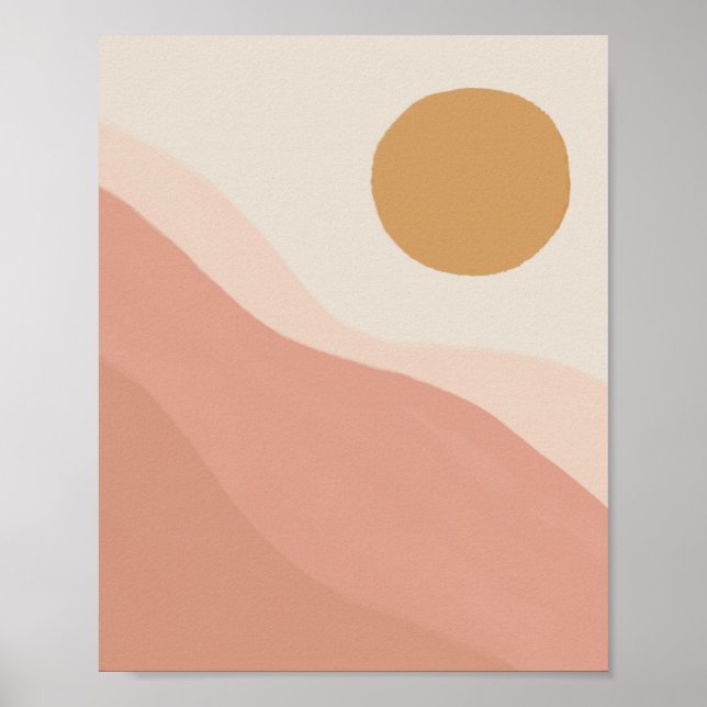  Rosa Bedroom Dorm College Decor Poster (Framsidan)