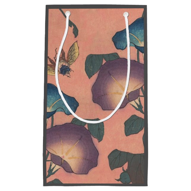 Rosa Bee Flower Classic Hokusai Art (Framsidan)