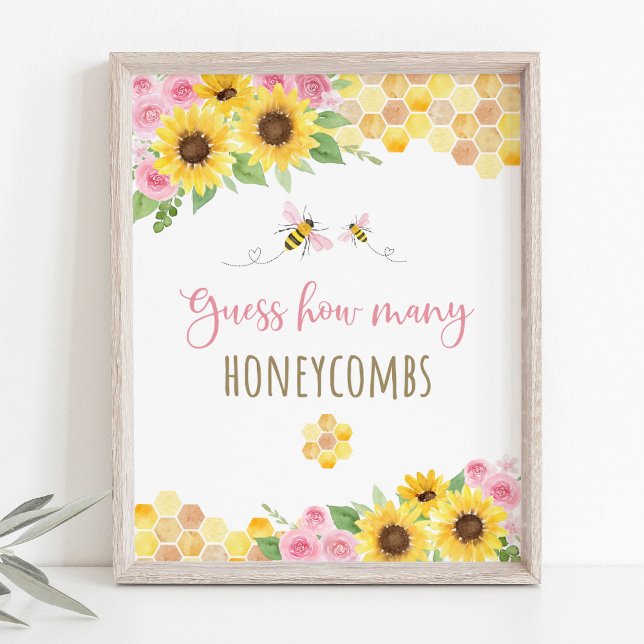Rosa Bee Solros Birthday vet hur många spel Poster (Skapare uppladdad)