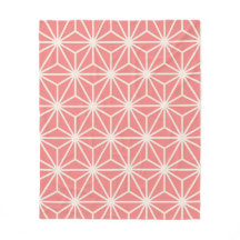 Rosa Beige Cube Hexagon Triangel Japanska Mönster