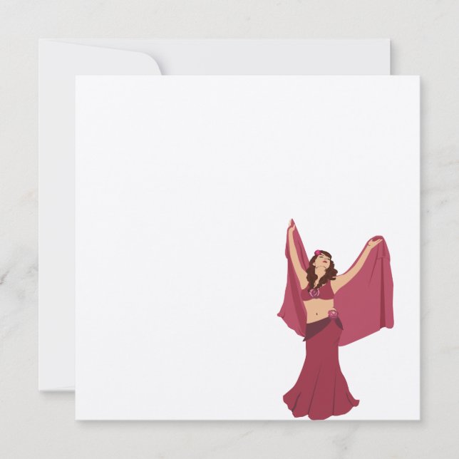 Rosa Belly Dancer (Framsida)