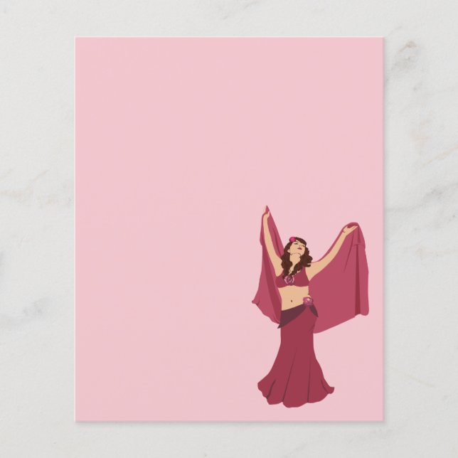 Rosa Belly Dancer (Framsida)