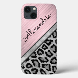 Rosa Belysning Leopard Skriv ut