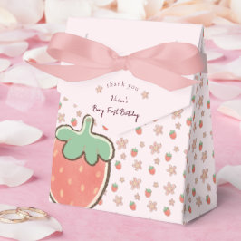 Rosa Berry Sweet Girl Baby Shower Presentaskar