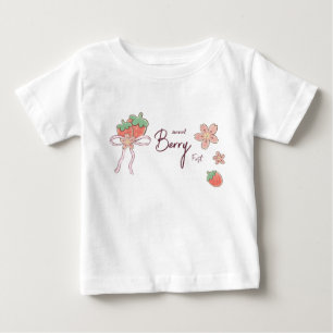 Rosa Berry Sweet Girl First Birthday T Shirt