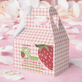 Rosa Berry Sweet Strawberry Favbox Presentaskar
