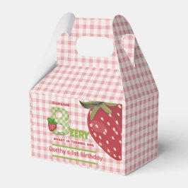 Rosa Berry Sweet Strawberry Favbox Presentaskar