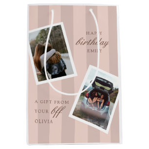 Rosa Best Friends Photo Birthday Medium Gift-fack