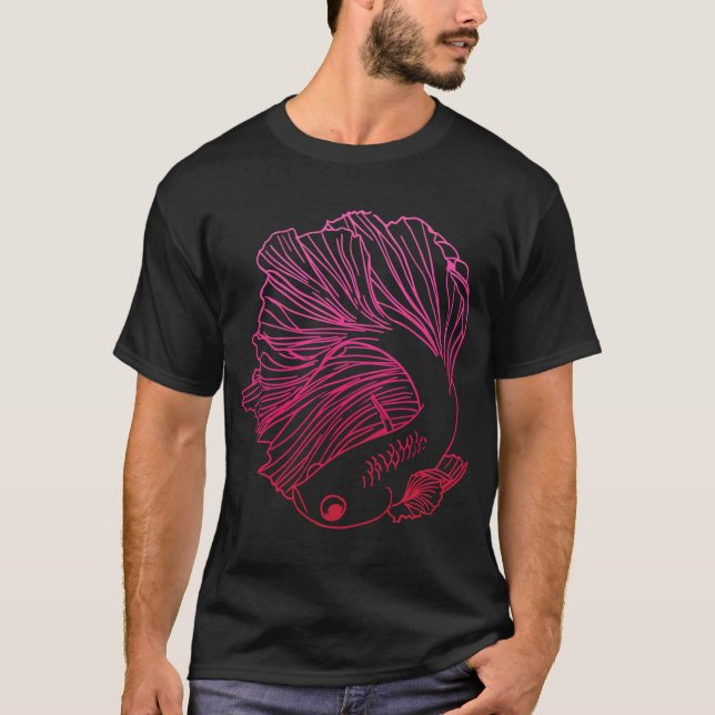 rosa betta t shirt (Framsida)
