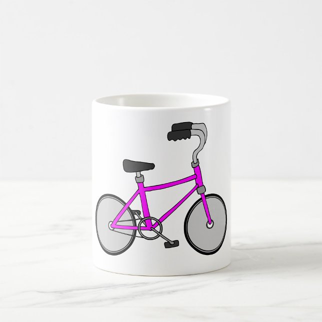 Rosa Bicycle Kaffemugg (Skapare uppladdad)
