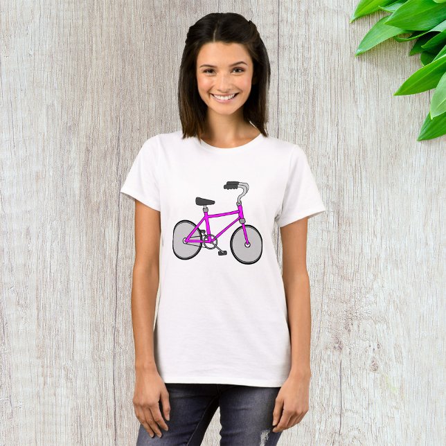 Rosa Bicycle T Shirt (Skapare uppladdad)