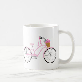 Rosa Bicycle with Streamers Kaffemugg