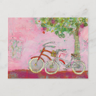 Rosa Bicycles Vykort