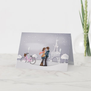 Rosa Bike Paris Couple-Valentineser Helgkort