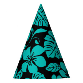 ROSA BIKINI (BLACK/TEAL) PARTY HAT