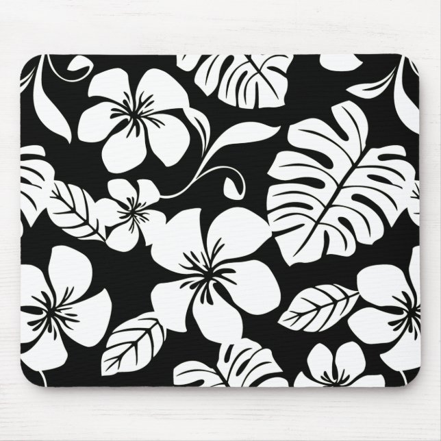 ROSA BIKINI (BLACK/WHITE) Mousepad Musmatta (Framsidan)