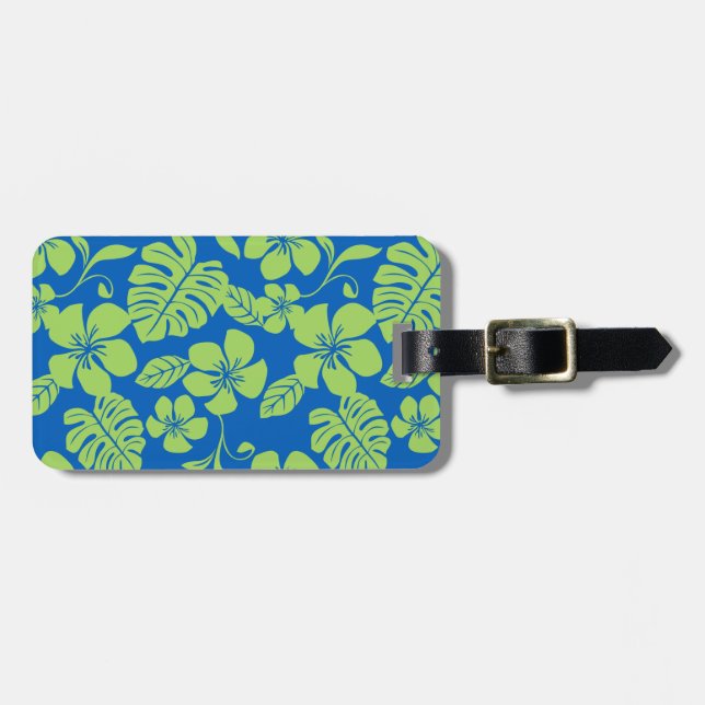 ROSA BIKINI (BLUE/GRÖNT) BAGAGEBRICKA (Horisontell Framsida)