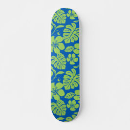 ROSA BIKINI (BLUE/GRÖNT) MINI SKATEBOARD BRÄDA 18,5 CM