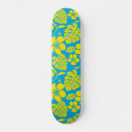 ROSA BIKINI (BLUE/GULT) MINI SKATEBOARD BRÄDA 18,5 CM