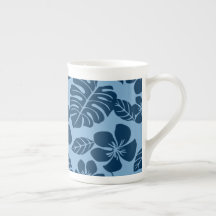 ROSA BIKINI (BLUE x 2) BONE CHINA MUGG