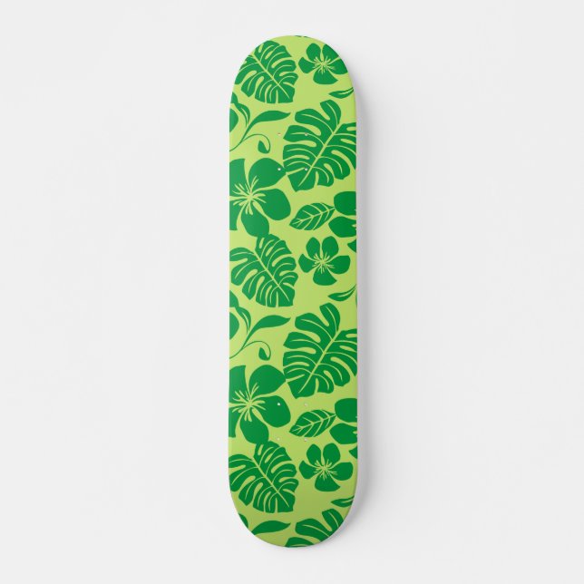 ROSA BIKINI (GRÖN x 2) Mini Skateboard Bräda 18,5 Cm (Framsida)