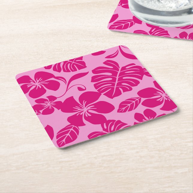 ROSA BIKINI (INKS) UNDERLÄGG PAPPER KVADRAT (Vinklad)