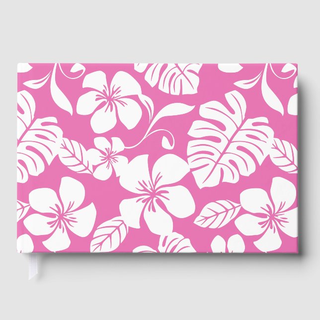 ROSA BIKINI MÖNSTER I FLAMINGO ROSA GÄSTBÖCKER (Framsida)