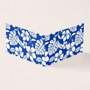 ROSA BIKINI MÖNSTER (ROYAL BLUE) KORT