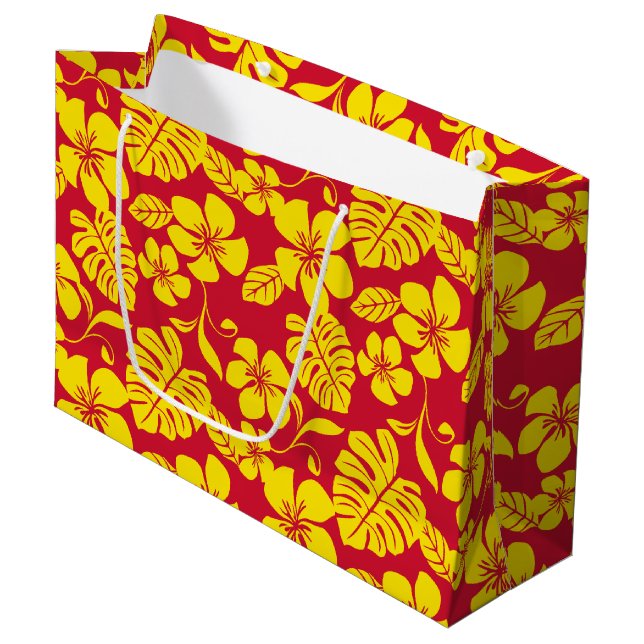 ROSA BIKINI (RED/GULD) (Framsidan Vinklad)