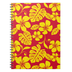 ROSA BIKINI (RED/GULD) ANTECKNINGSBOK
