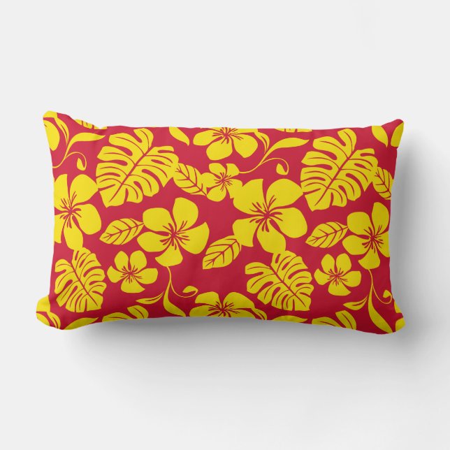 ROSA BIKINI (RED/GULD) LUMBARKUDDE (Framsida)