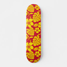 ROSA BIKINI (RED/GULD) MINI SKATEBOARD BRÄDA 18,5 CM