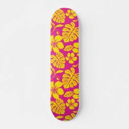 ROSA BIKINI (ROSA/GULT) MINI SKATEBOARD BRÄDA 18,5 CM