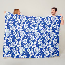ROSA BIKINI (ROYAL BLUE) Fleece Blanket