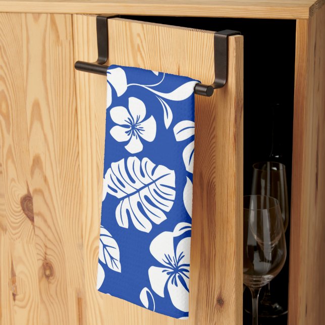 ROSA BIKINI (ROYAL BLUE) KÖKSHANDDUK (Thirds Fold)