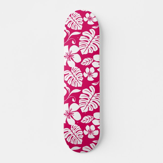 ROSA BIKINI (STRAWBERRY RED) MINI SKATEBOARD BRÄDA 18,5 CM (Framsida)