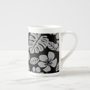 ROSA BIKINI (SVART/GRÅTT) BENPORSLIN MUGG