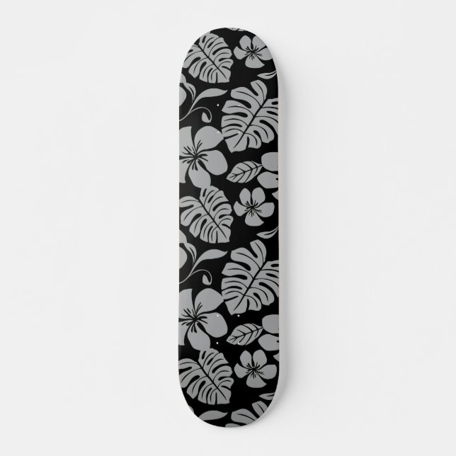 ROSA BIKINI (SVART/GRÅTT) MINI SKATEBOARD BRÄDA 18,5 CM (Framsida)