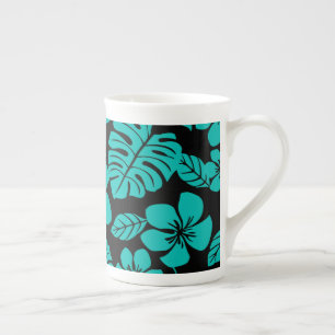 ROSA BIKINI (SVART/TEAL) BENPORSLIN MUGG