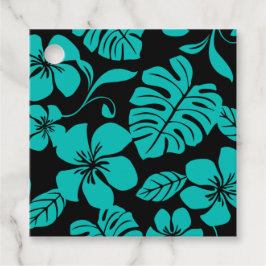 ROSA BIKINI (SVART/TEAL) GÅVOR ETIKETTER