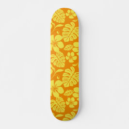 ROSA BIKINI (TANGERINE/GULT) MINI SKATEBOARD BRÄDA 18,5 CM