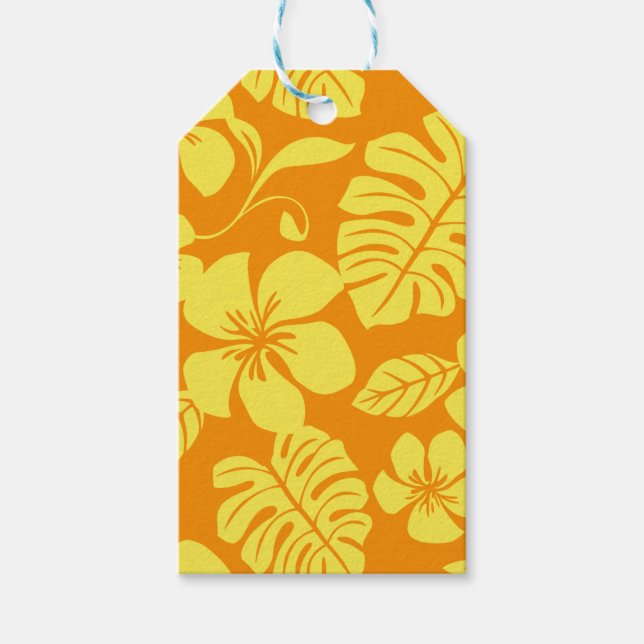 ROSA BIKINI (TANGERINE/GULT) PRESENTETIKETT (Framsidan)