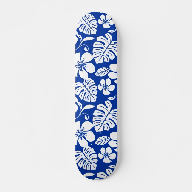 ROSA BIKINIDRÄKT (KUNGLIG BLÅ) MINI SKATEBOARD BRÄDA 18,5 CM (Framsida)